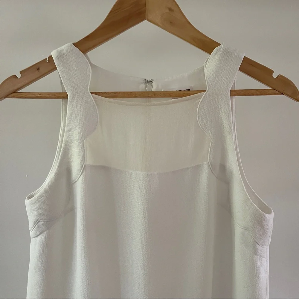 Club Monaco White Dress Size 4 - Picture 2 of 6